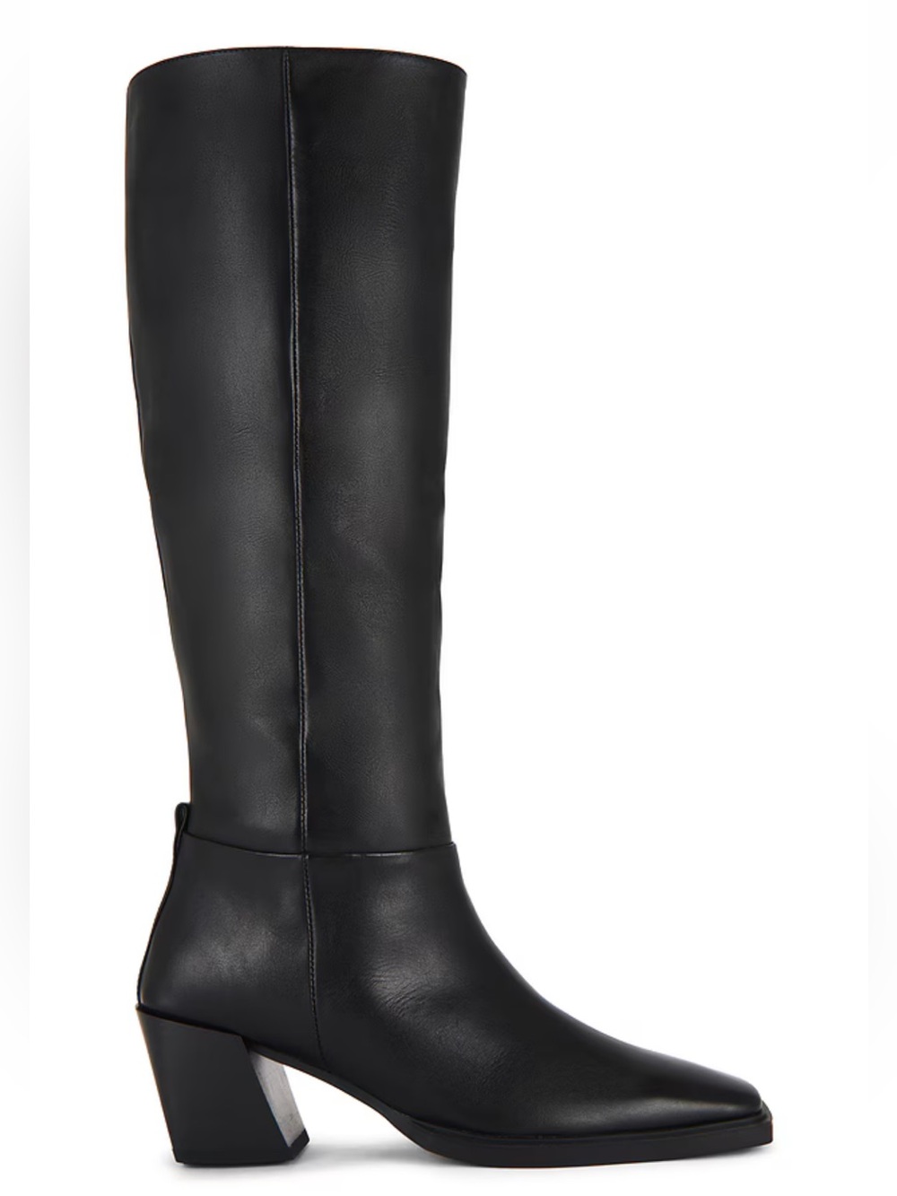 Tony Bianco Hudson Boots Black Como Knee-High Block Heel Revolve 8.5
